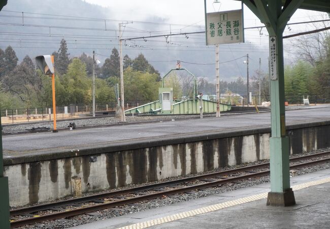 三峰口駅からでもすぐそこに見えている公園