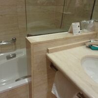 バスタブもあるのでくつろげました