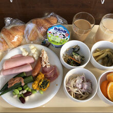 朝食の洋食編に北海道ならではのドリンク達