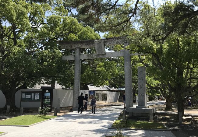 維新の父、吉田松陰を祀る神社。