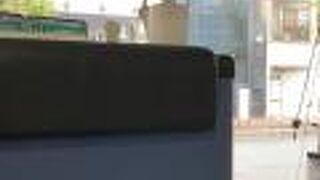 ほぼ定刻に到着します