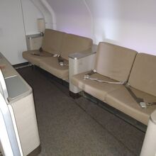 ソファースペースもありました。