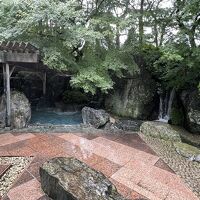 一番開放感がある露天風呂です。