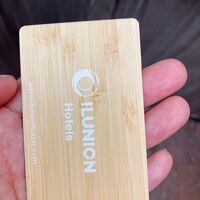 竹素材のルームキー