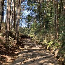 中山道 落合の石畳