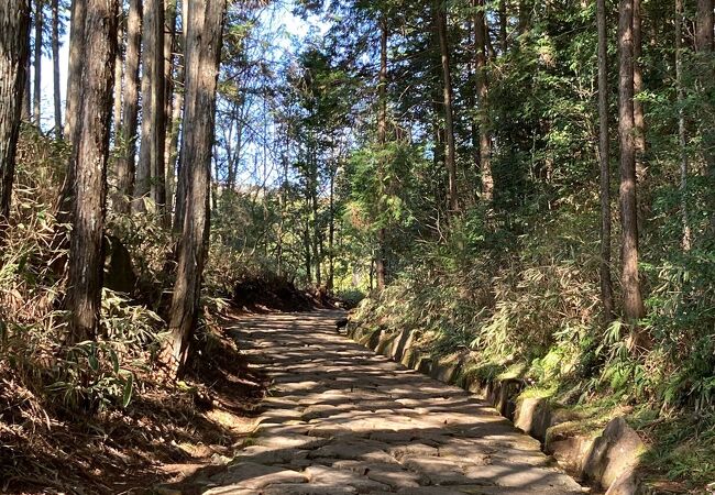 中山道 落合の石畳