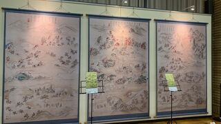 古代から近現代までの三木の歴史がわかります。三木合戦軍図（複製）も見ごたえがありました。