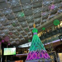 鹿児島中央駅前広場イルミネーション