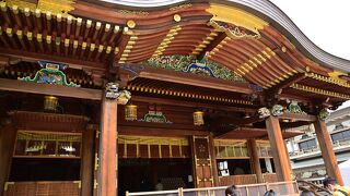 不忍池に近い有名な神社