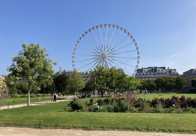 現在はチュイルリー公園横にありました。