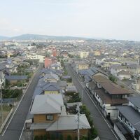 窓からは石巻市街が一望できた