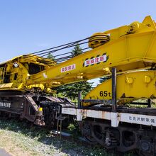 珍しい車両が展示されています