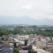 晴れていれば、富良野岳が見えるのですが