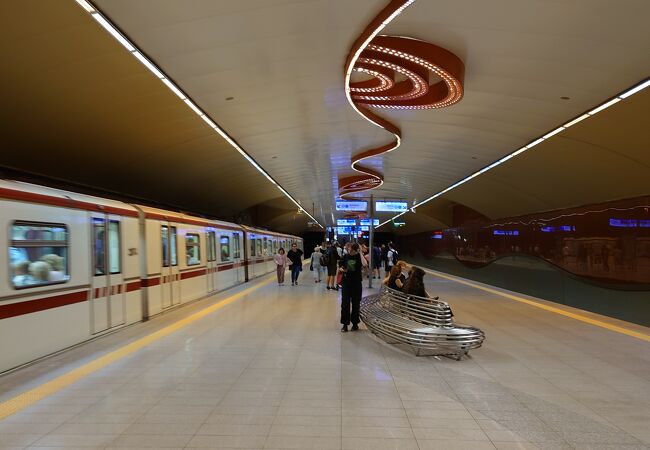 NDK metro station