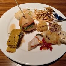 前菜（パパイヤサラダ等）