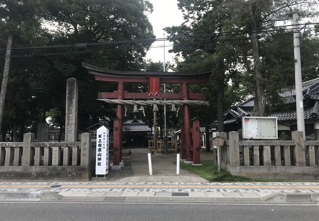 水上布奈山神社（長野県千曲）