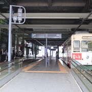 富山駅を抜ける