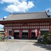 大阪市内最古の建築、多宝塔もある