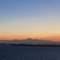 富士山が見えました