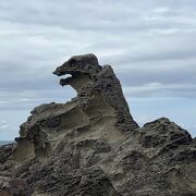 今まで見たゴジラ岩の中で一番ゴジラっぽかったです。