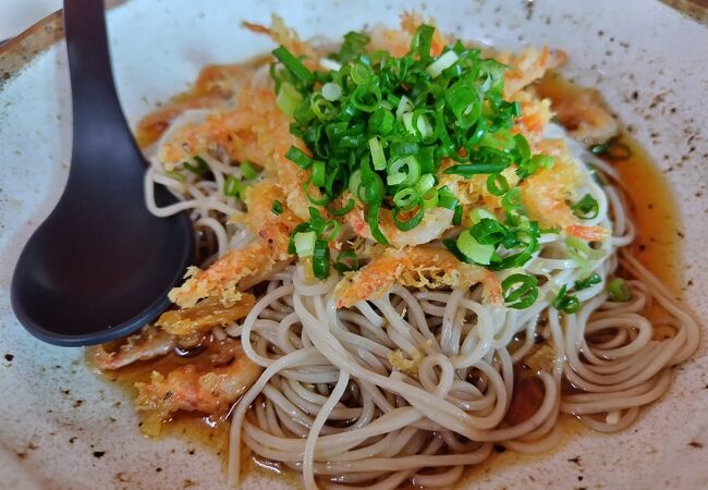 さくら海老のお蕎麦を食べに