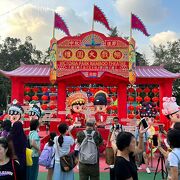 香港中秋節のランタン祭り