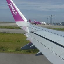 関空からのフライト