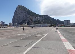 ジブラルタル空港の滑走路