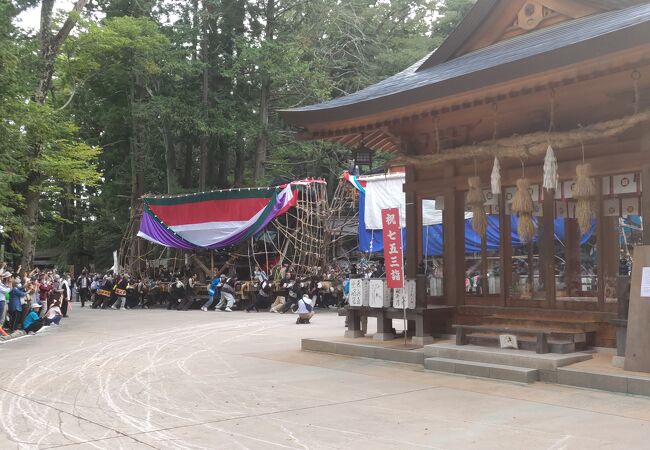 穂高神社 例大祭 (御船まつり)