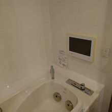 ジャグジー、ＴＶ付きのお風呂