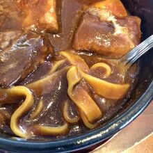 昔ながらのビーフシチュー