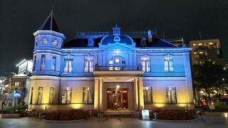 夜はライトアップ☆