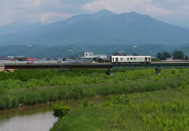 簡素な駅です