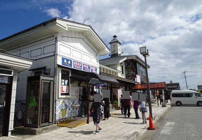 陸中野田駅に併設される道の駅 （道の駅 のだ） 