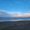 誰もいない、日本海の荒波！