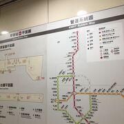主要駅では日本語のアナウンスもある