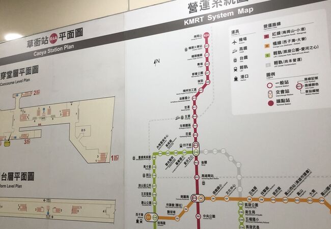 主要駅では日本語のアナウンスもある