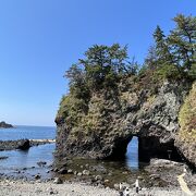 能登半島西部にある景勝地