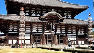 外国人観光客だらけで商業化してたが、奈良の大仏さんの迫力は変わりない。