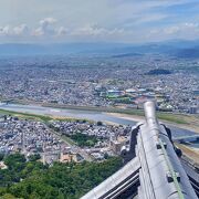 きれいなお城 名古屋まで見える