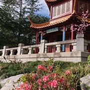 とても立派な 中国庭園