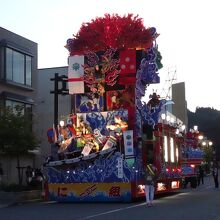 久慈秋まつりの山車