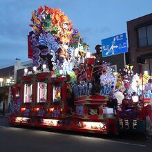 久慈秋まつりの山車