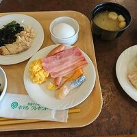 和朝食バイキングは普通