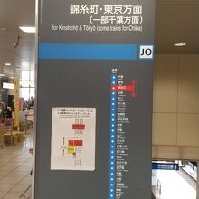 JR総武線快速 津田沼駅