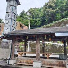 道の駅 十津川郷  足湯