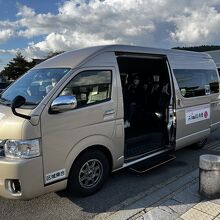 相乗りといっても1組だけで利用する場合も。