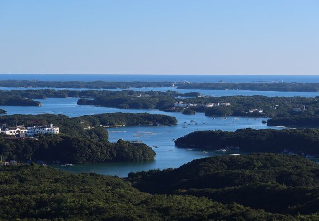 海岸線が入り組んだリアス式海岸