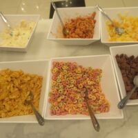 朝食の料理です