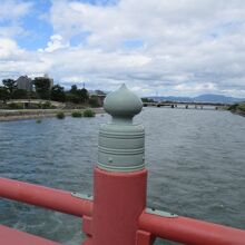 朝霧橋からの眺め